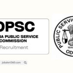 OPSC Recruitment text and official logo